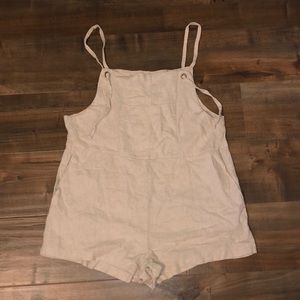 Playful Overall Romper